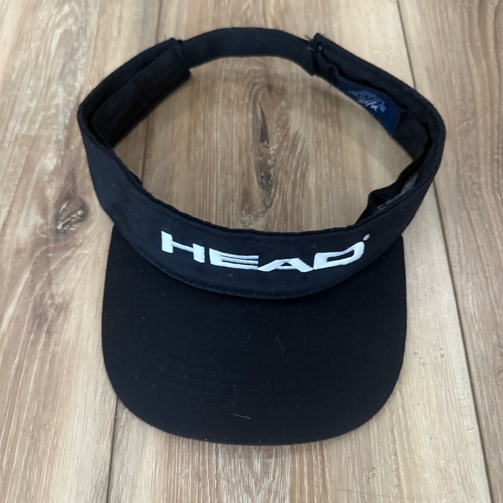 HEAD Black Tennis/Golf/Pickleball Visor